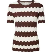 Y.A.S Gilet in maglia marrone