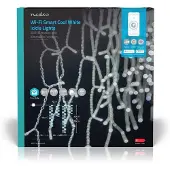 Nedis SmartLife Julbelysning | Istapp | Wi-Fi | Kall Vit | 400 LED | 8,00 m | Android / IOS