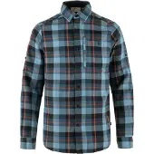 Fjällräven Fjällglim Shirt Camicia Uomo (S, blu)