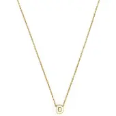 Luxenter Collana 'Alphabet D' oro