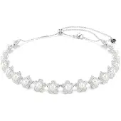 Swarovski Collana bianco / bianco perla