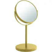 KIAMAMI VALENTINA Specchio ingranditore bifacciale 5X oro matt | Anna