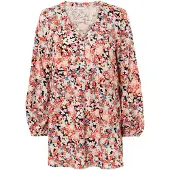 TATUUM Camicia da donna 'Somko' blu / giallo / albicocca / rosso