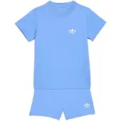 Adidas Originals Set 'SHORT TEE' blu cielo / bianco