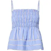 Pieces Canottiera Cinghia Di Spaghetti | Blu | XS
