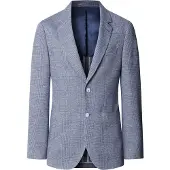 Hackett London per uomo. HM4400169 Giacca Britannica blu (42/32), Cotone, Classico