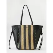 KOROSHI Shopper écru / nero
