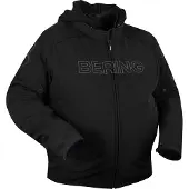 Bering Davis King Size giacca impermeabile in tessuto unisex nero, taglia 3XL