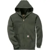 Carhartt Zip Hooded Sweatshirt Felpa con cappuccio Uomo (XL, grigio)