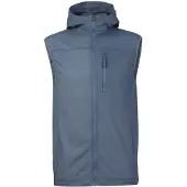 Stoic NybroSt. Windbreaker Vest with Hood Gilet a vento Uomo (S, blu)