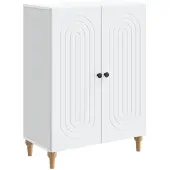Syfax Credenza Bianco 66 x 34,5 x 90 cm Legno ingegnerizzato
