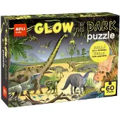 APLI Puzzle Di Dinosauri Fosforescenti 60 Pezzi