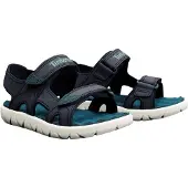 Timberland Kid's Perkins Row 2-Strap Sandal Sandali Bambini (26, nero)