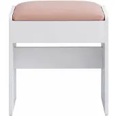 Vasagle Pouf da toeletta , imbottito, in velluto, con piedini antiscivolo