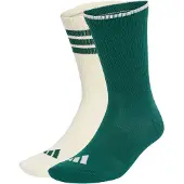 Adidas Calzino sportivo 'Stadium' crema / verde scuro