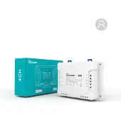 Sonoff Interruttore Wifi Intelligente 4chpror3 Controller Intelligenti