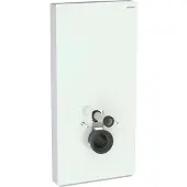Geberit Monolith module sanitaire pour WC suspendu, 101 cm, entrée deau latérale, avec tubulure de raccordement, 131.022.SL.5, 131.022.SL.5