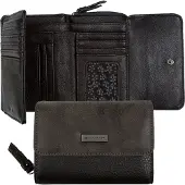 Tom Tailor Portamonete 'Elin' grigio / grigio scuro