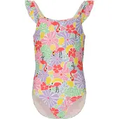 ZigZag Kid's Carly Swimsuit Costume intero Bambini (104, variopinto)
