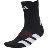 Adidas Running Adizero Quarter Sock Calze da running (37-39, nero)