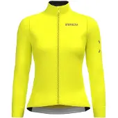 Bioracer Women's Tempest Protect Pixel Jacket Giacca ciclismo Donna (M, giallo)