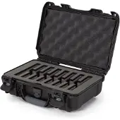 Nanuk 909 valigetta con inserti in schiuma per 8 coltelli, grafite