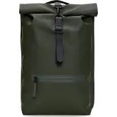 Rains unisex. 13320 Zaino con chiusura a rullo verde (OSFA), Casual, Poliestere
