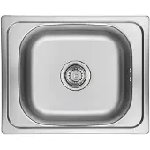 Kuchinox Lavello da cucina in acciaio Orion 40x50 + sifone