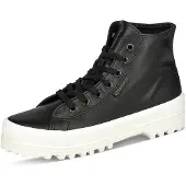 Superga Sneakers alte 2341 ALPINA NAPPA donne - Nero - 37