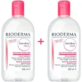 Bioderma Struccante Sensibio H2o 500ml 2 Units