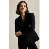 Ralph Lauren per donna. 211B16851002 Americana Classica nero (38), Casual, Poliestere