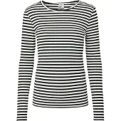 Pieces Top A Maniche Lunghe | Nero | S