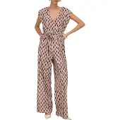 ONLY Tuta jumpsuit 'ONLMAINE' crema / granatina / rosso scuro