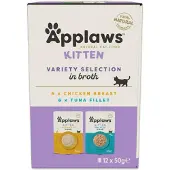 Applaws Selezione Variata In Brodo Cibo Umido Per Gatti 12x50g