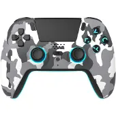 Freaks and Geeks Controller Wireless Bluetooth Led White Camo Ps5