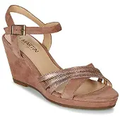 Jb martin Sandali con zeppa QUOLIDAYS donne - Marrone - 38