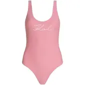 Karl Lagerfeld Costume intero rosa / bianco