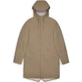 Rains - Giacca lunga impermeabile - Long Jacket W3 Beige per Uomo - Taglia L