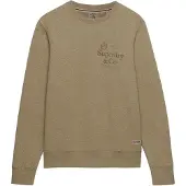 Superdry per uomo. M2014539A Felpa beige casual 1954 Company (M), Cotone