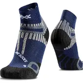 X-socks Hike Perform Merino Ankle Calze da trekking (37-38, nero)