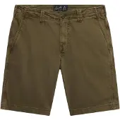 Superdry per uomo. M7110497A Pantaloncini utility verde scuro (34), Casual, Cotone