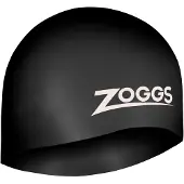 Zoggs Easy Fit Silicone Cap Cuffia da nuoto nero