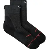 Salewa Eagle Light Quarter Sock Calze casual Uomo (45-47, nero)