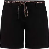 Protest Women's PRTTulip Pantaloncini Donna (36, nero)