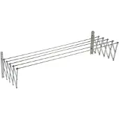Sauvic Stendino Estensibile In Acciaio Inox 120 Cm