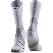 X-socks Bike Expert Crew Calze da ciclismo (35-38, grigio)