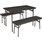 Outwell Pemberton Set da picnic nero Taglia unica
