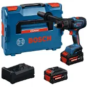 Bosch Trapano a percussione a batteria EXSB18V-150, 2 x EXBA18V-80, L-BOXX 136