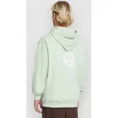 Volcom Handerry Felpa con cappuccio Uomo (M, bianco)