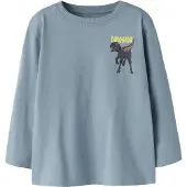 Name it Maglietta 'NMMVELIX' navy / opale / rosso scuro / bianco